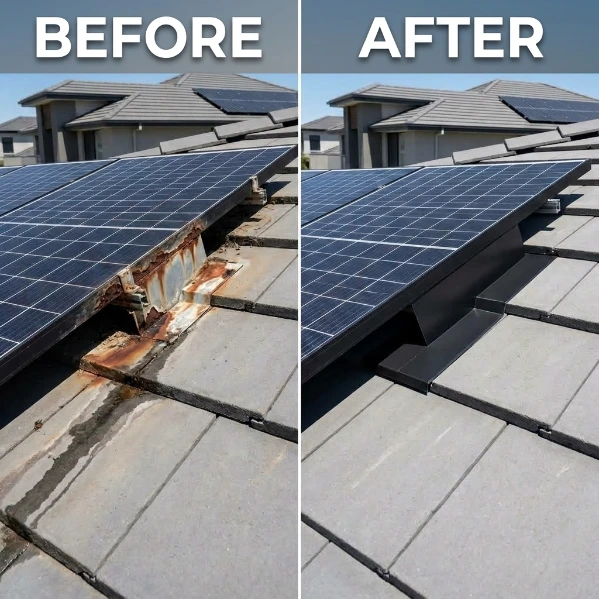 Roof Vent Flashing Repair