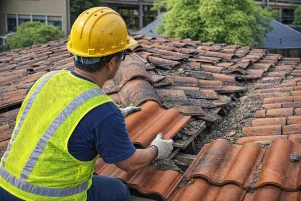 Tile Roof Leak Source Repair
