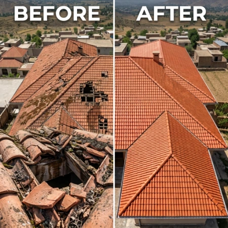 Affordable Roof Flashing Leak Repair